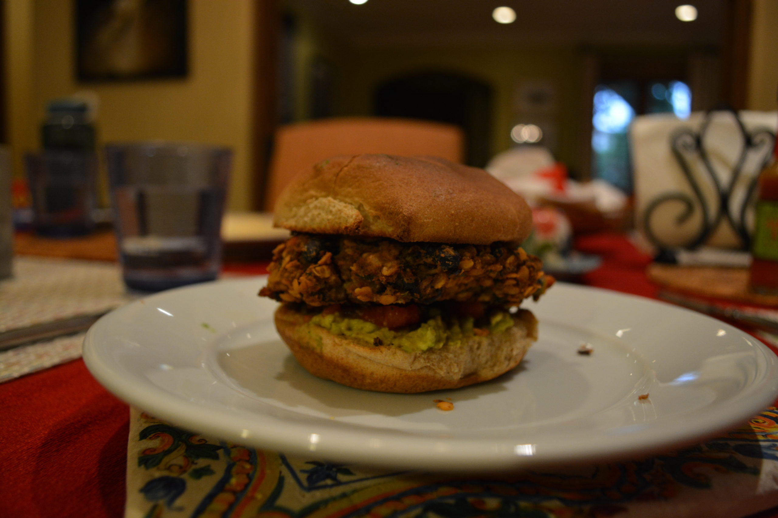 Veggie Patties with Lentils & Beans