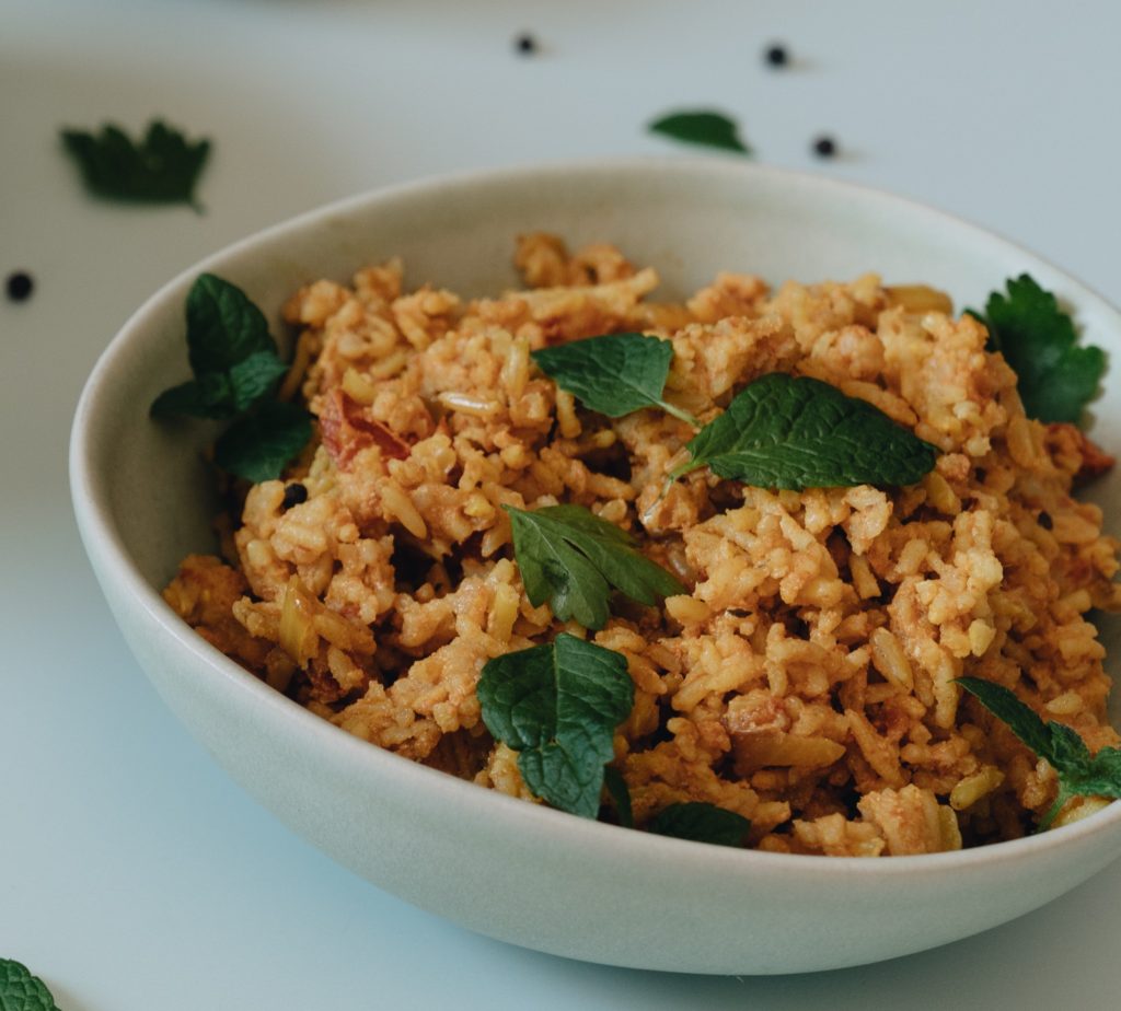 Creamy Vegan Mushroom Risotto