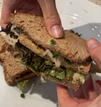The Best Vegan Tofu Sandwich